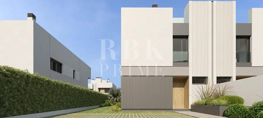 Exclusive residential complex of new build semi-detached villas
