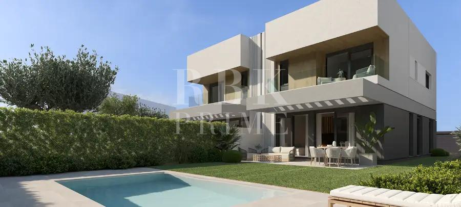 Exclusive residential complex of new build semi-detached villas
