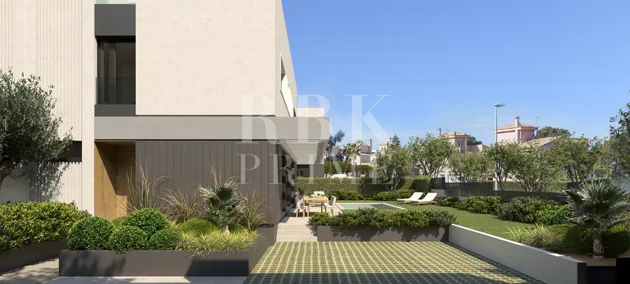 Exclusive residential complex of new build semi-detached villas