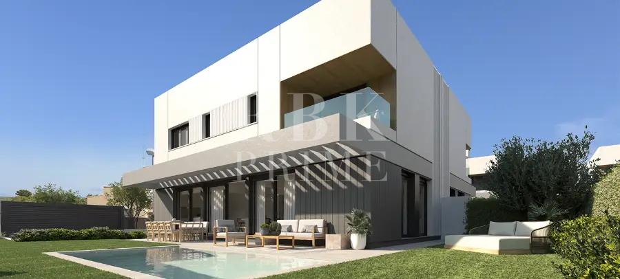 Exclusive residential complex of new build semi-detached villas
