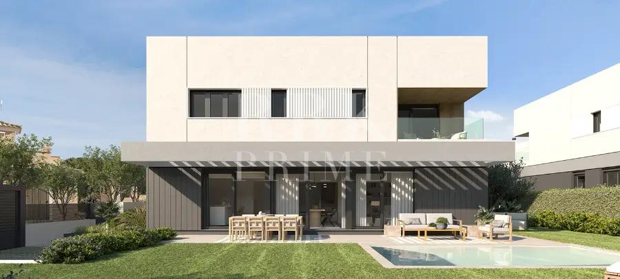 Exclusive residential complex of new build semi-detached villas