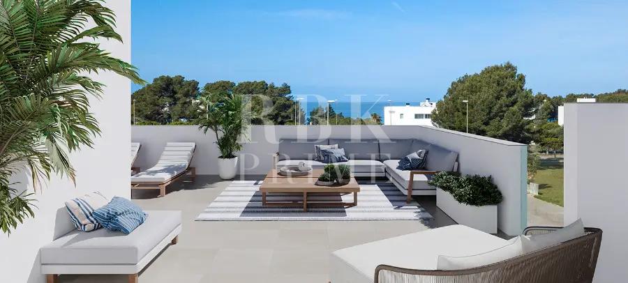 Exclusive residential complex of new build semi-detached villas