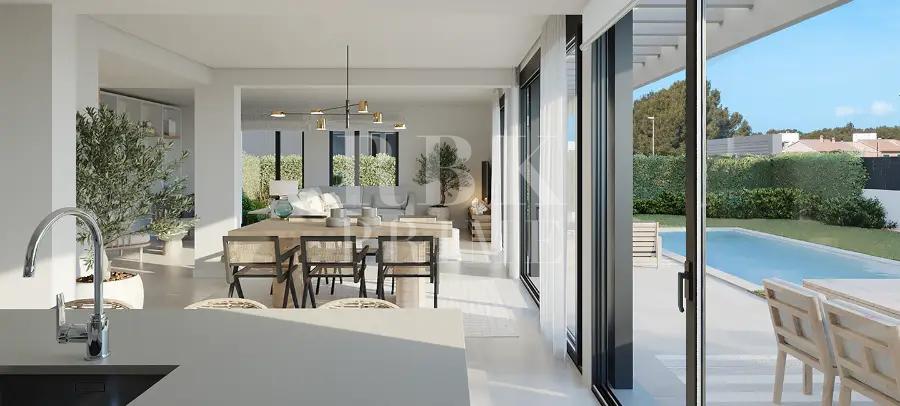 Exclusive residential complex of new build semi-detached villas