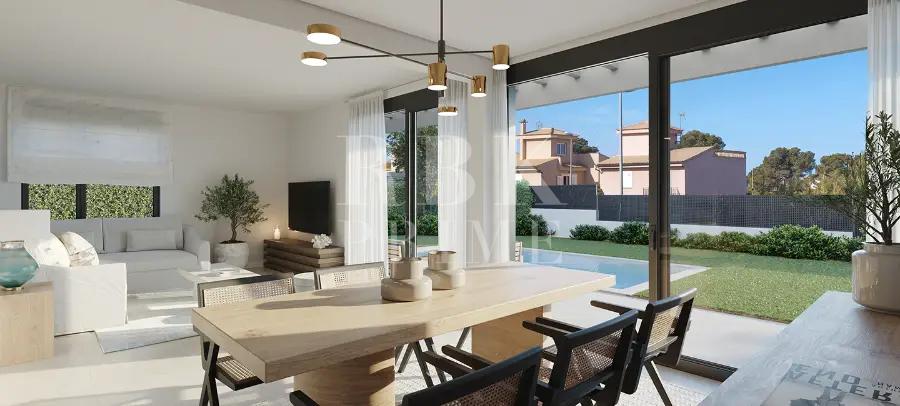 Exclusive residential complex of new build semi-detached villas