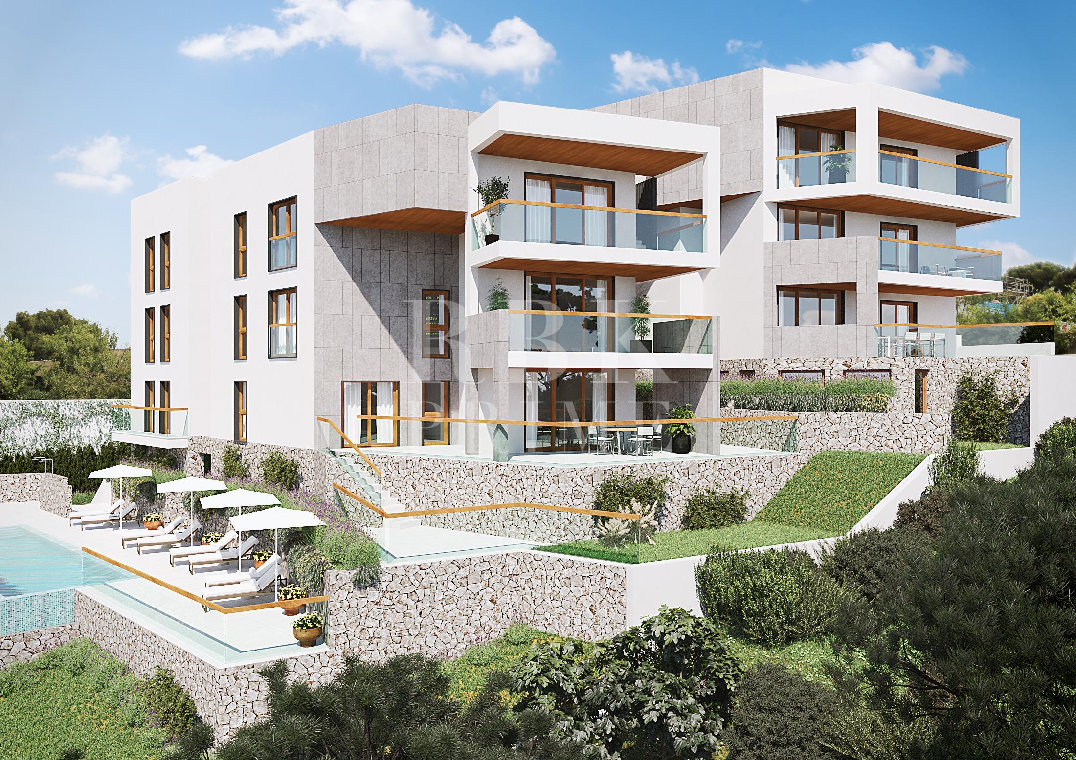 Promoción de obra nueva en venta en Cala Major
