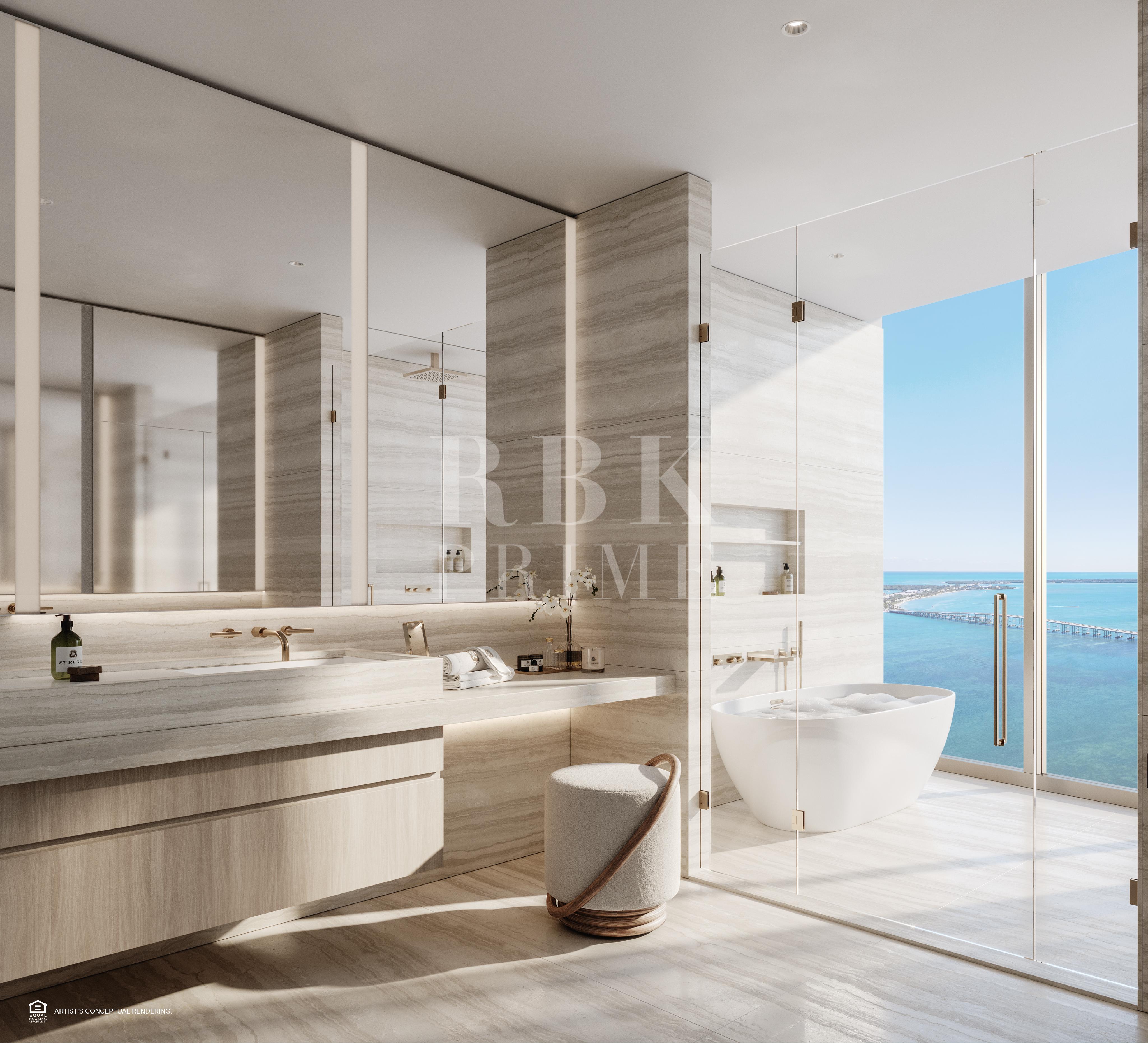 Promoción de pisos de lujo de obra nueva en venta en Miami