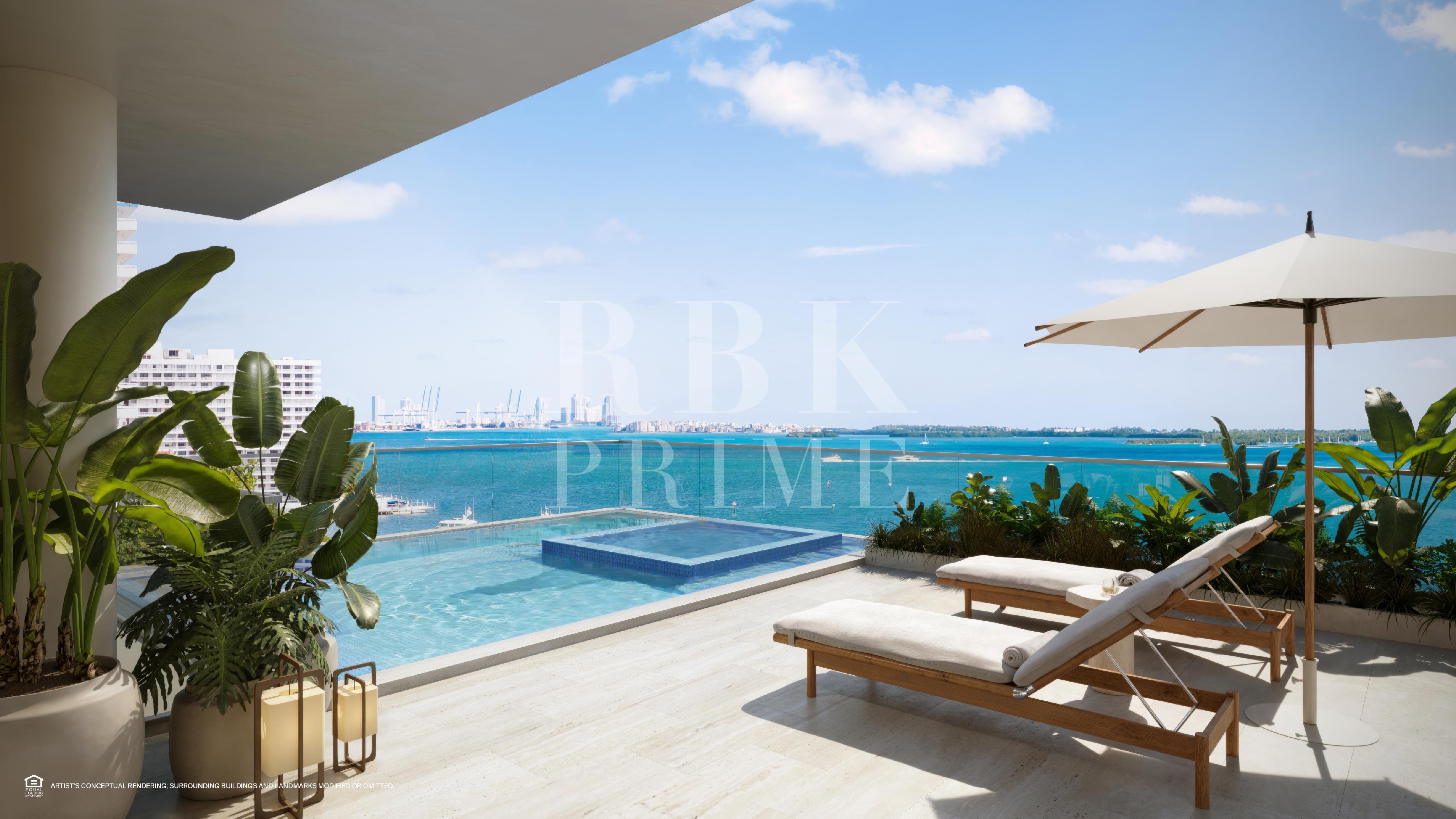 Promoción de pisos de lujo de obra nueva en venta en Miami