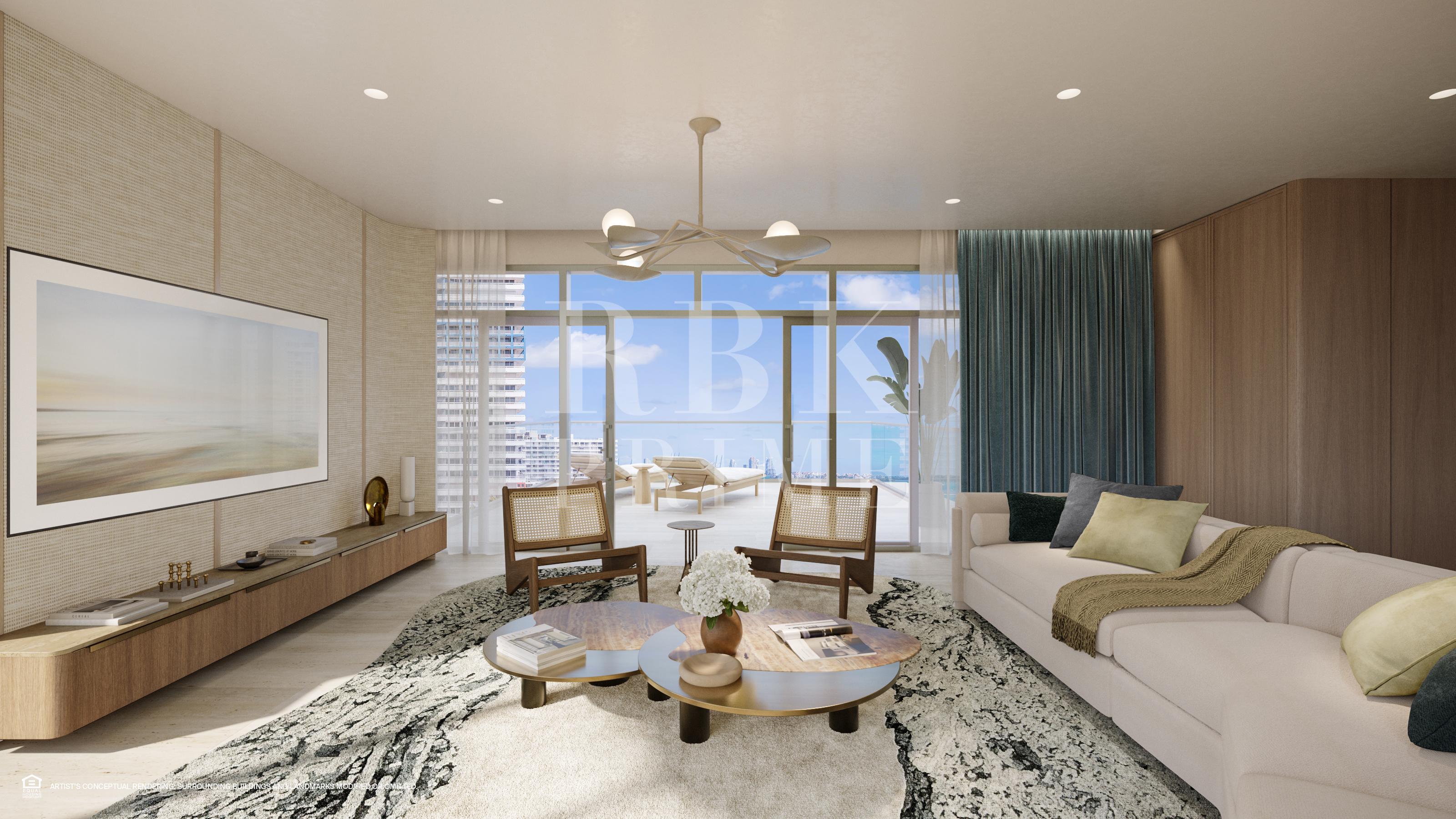 Promoción de pisos de lujo de obra nueva en venta en Miami
