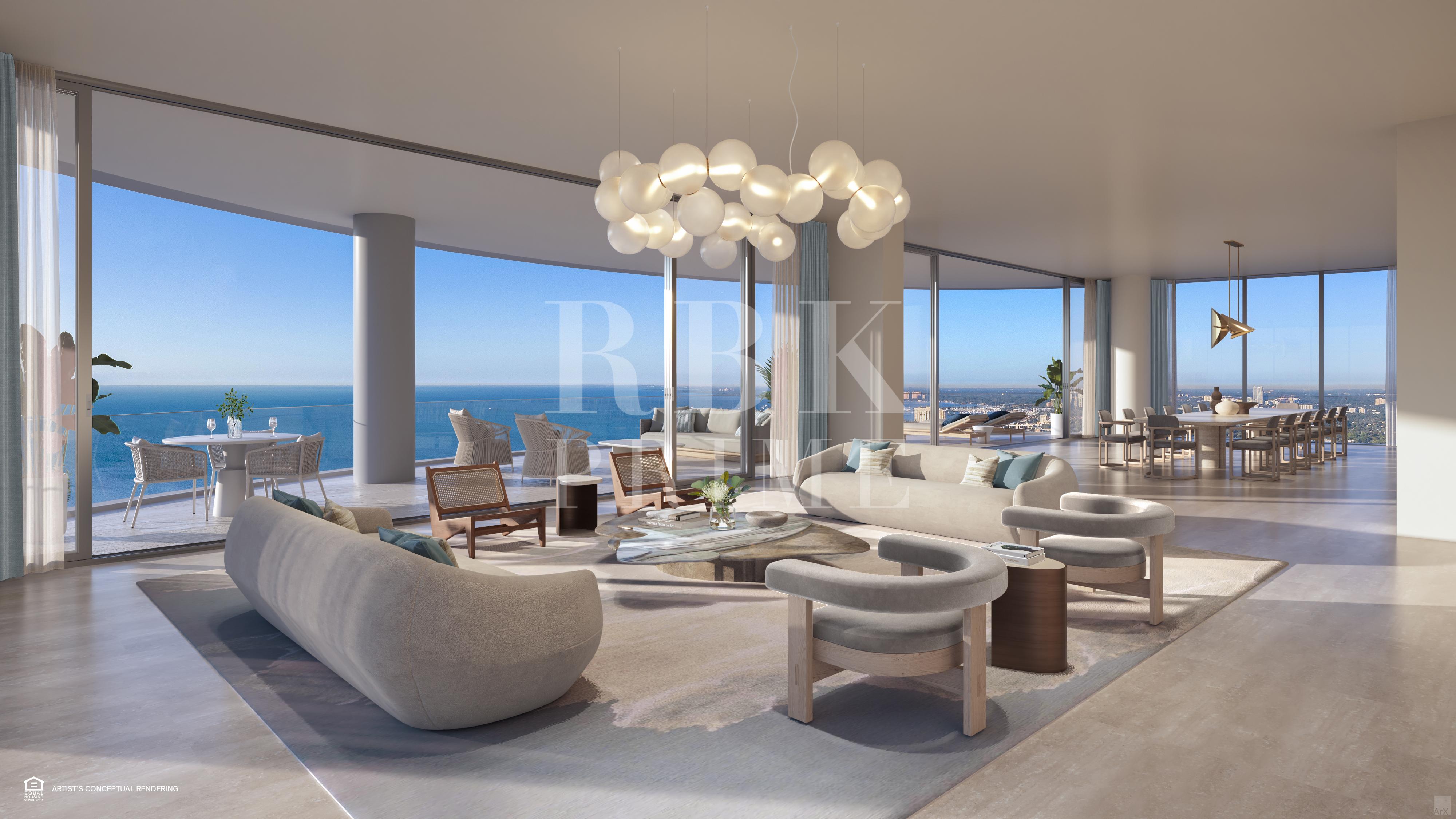 Promoción de pisos de lujo de obra nueva en venta en Miami