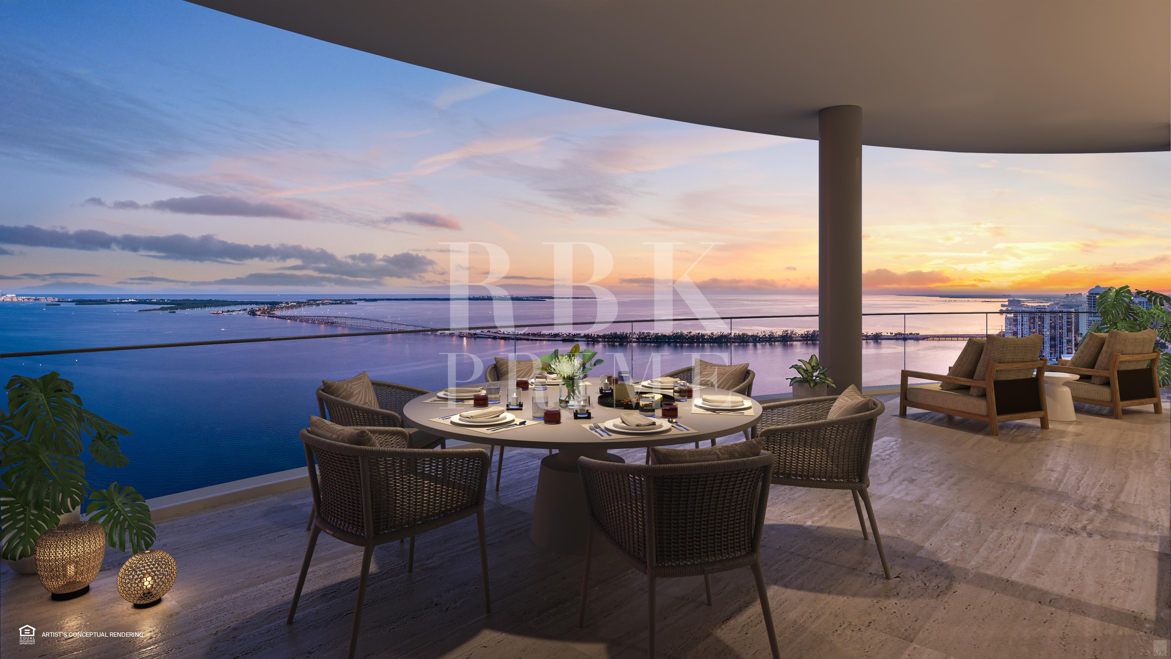 Promoción de pisos de lujo de obra nueva en venta en Miami