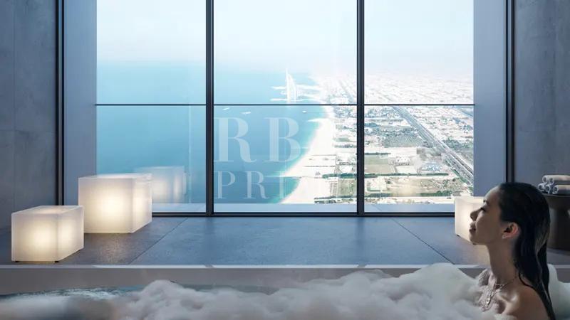 Promotion of new-build luxury apartments for sale in Dubai