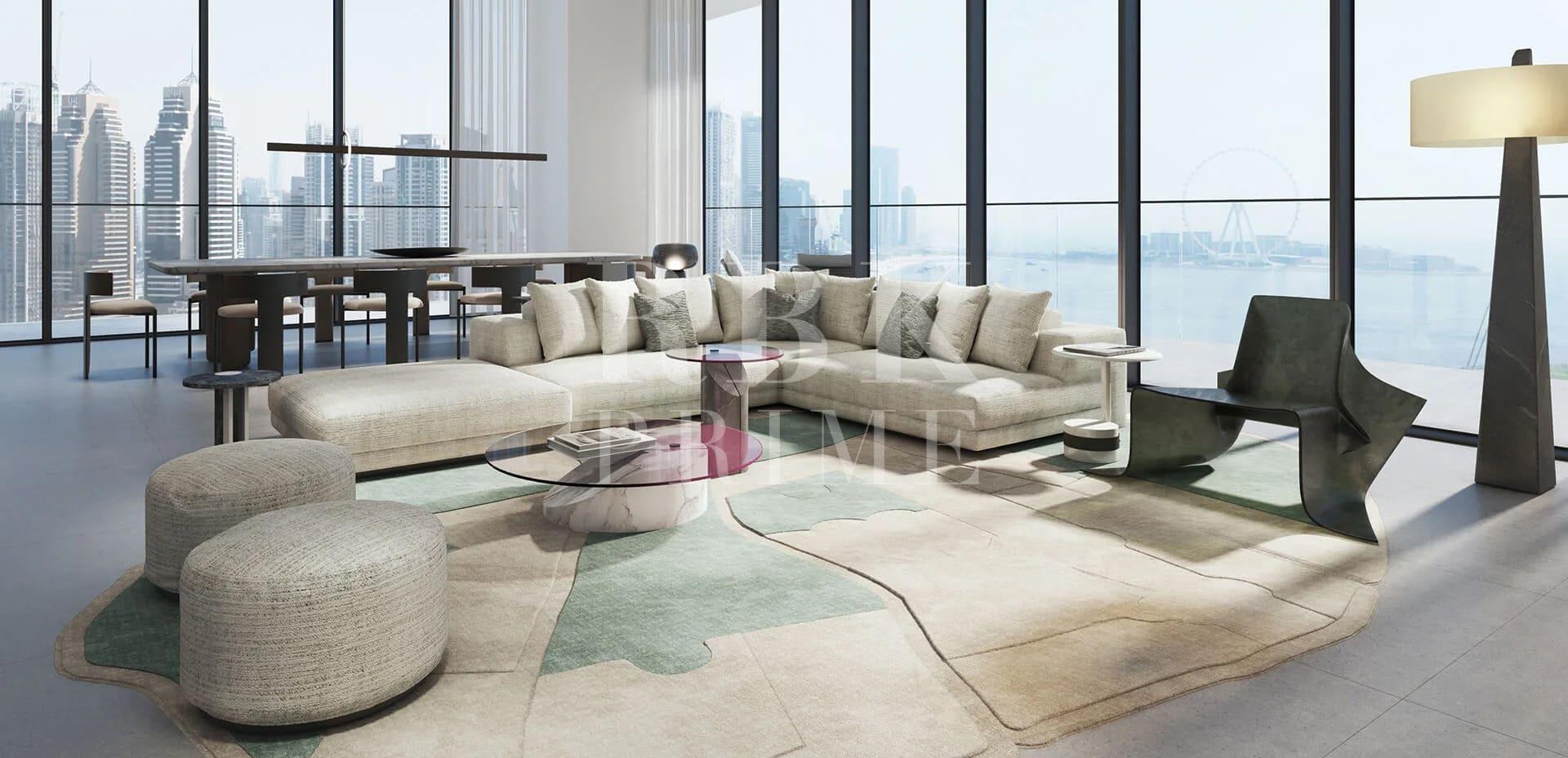 Promotion of new-build luxury apartments for sale in Dubai