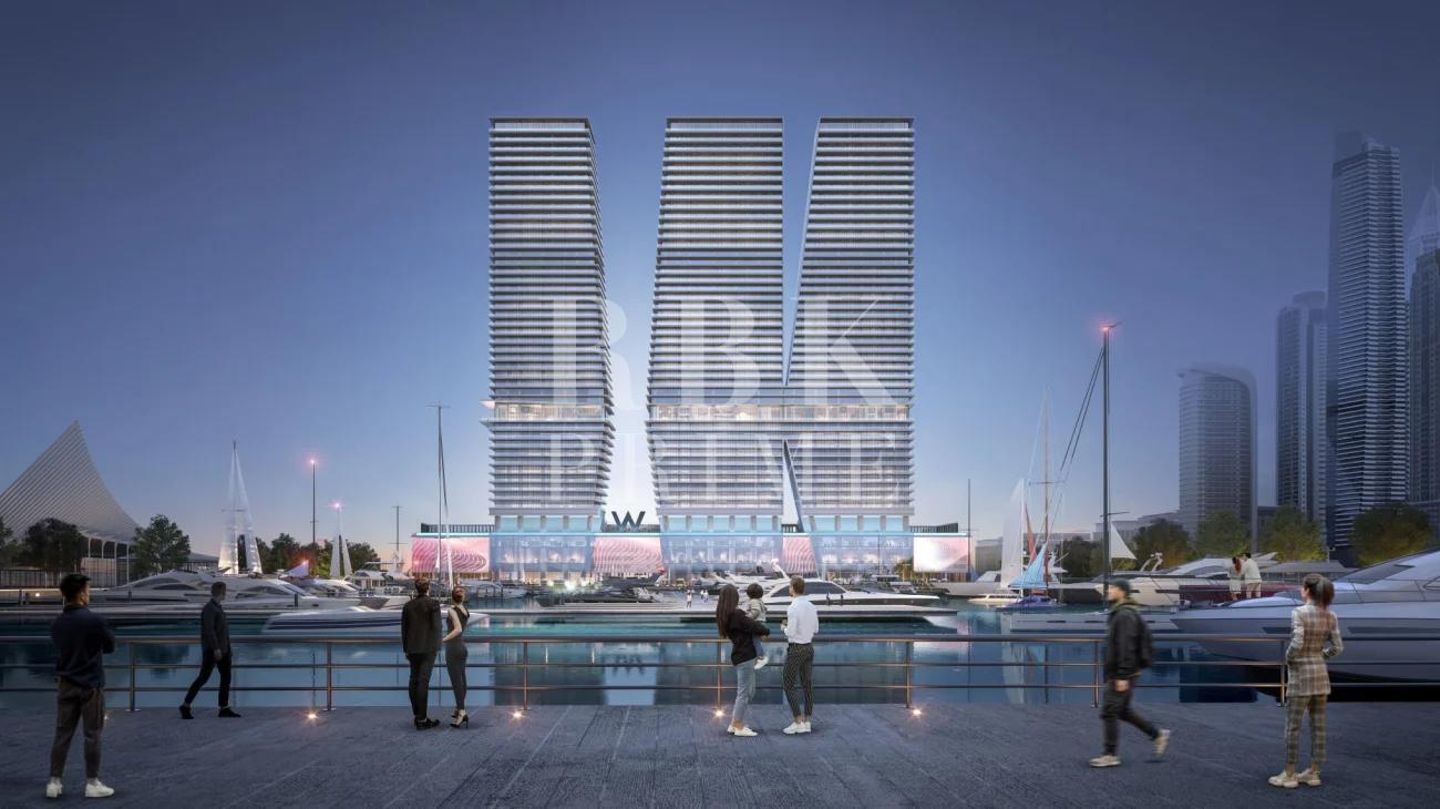 Promotion of new-build luxury apartments for sale in Dubai