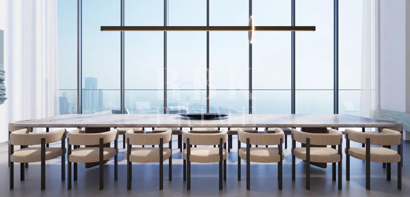 Promotion of new-build luxury apartments for sale in Dubai