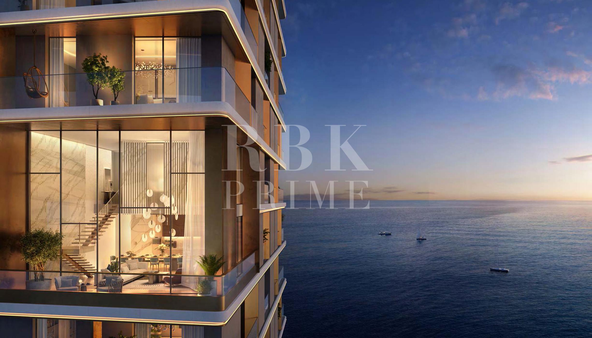 Luxury new development for sale beachfront Dubai