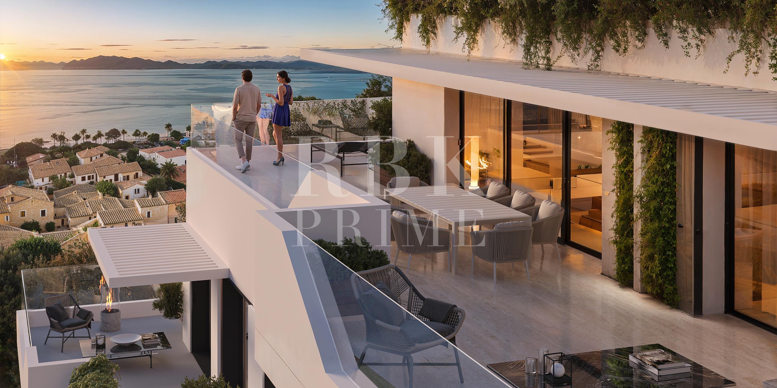 New development for sale with views in Mijas Malaga