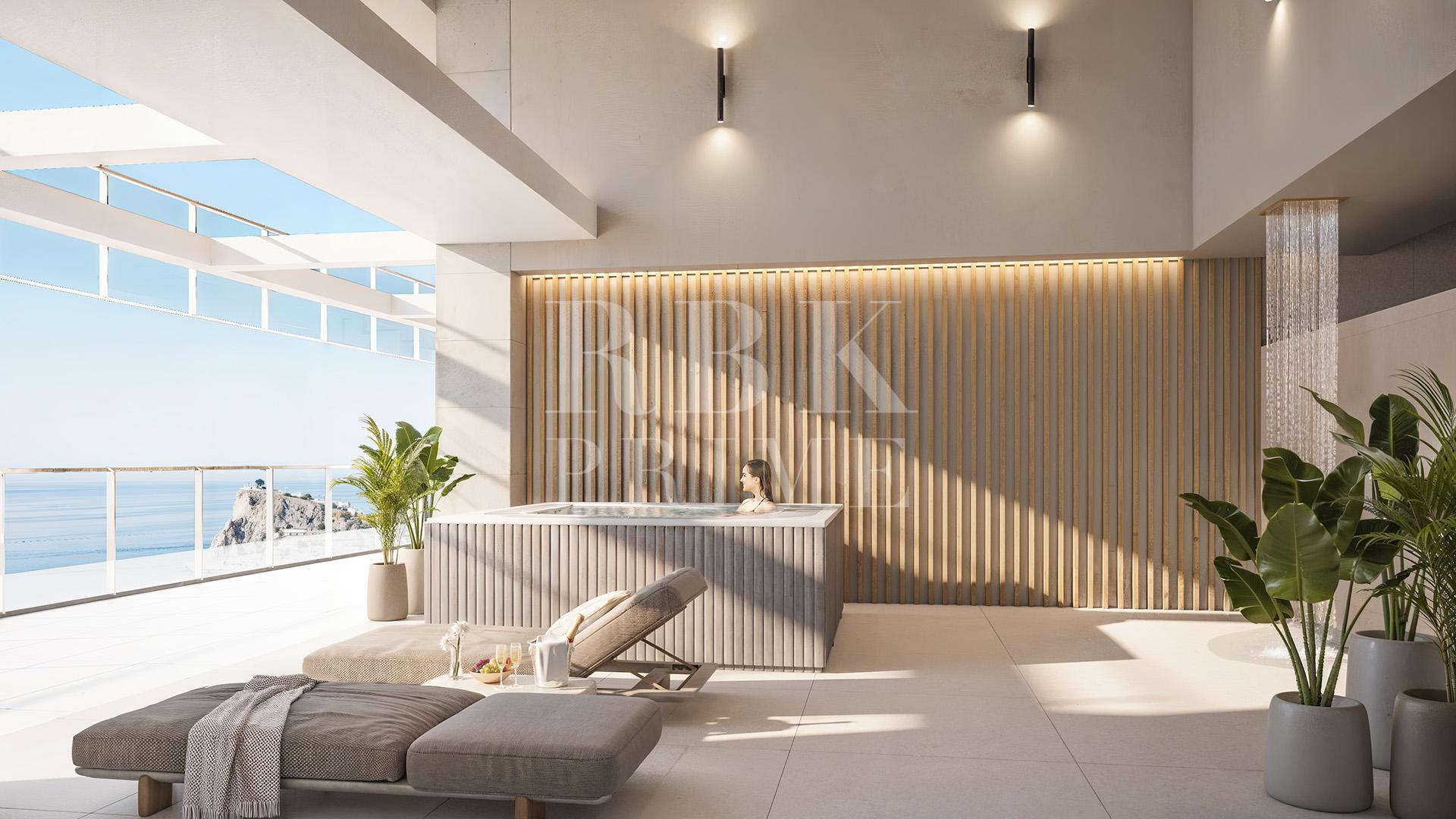 New development promotion with sea views in Benidorm Alicante