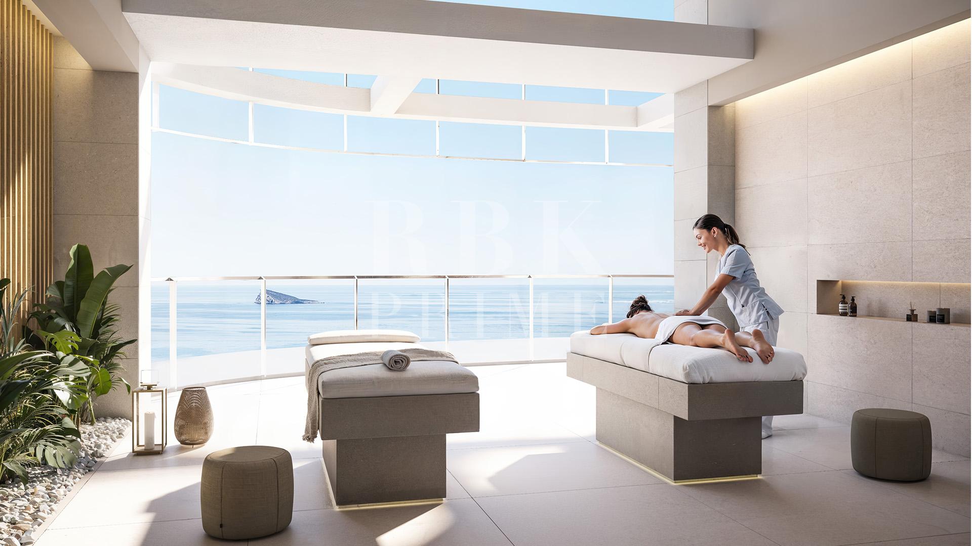 New development promotion with sea views in Benidorm Alicante
