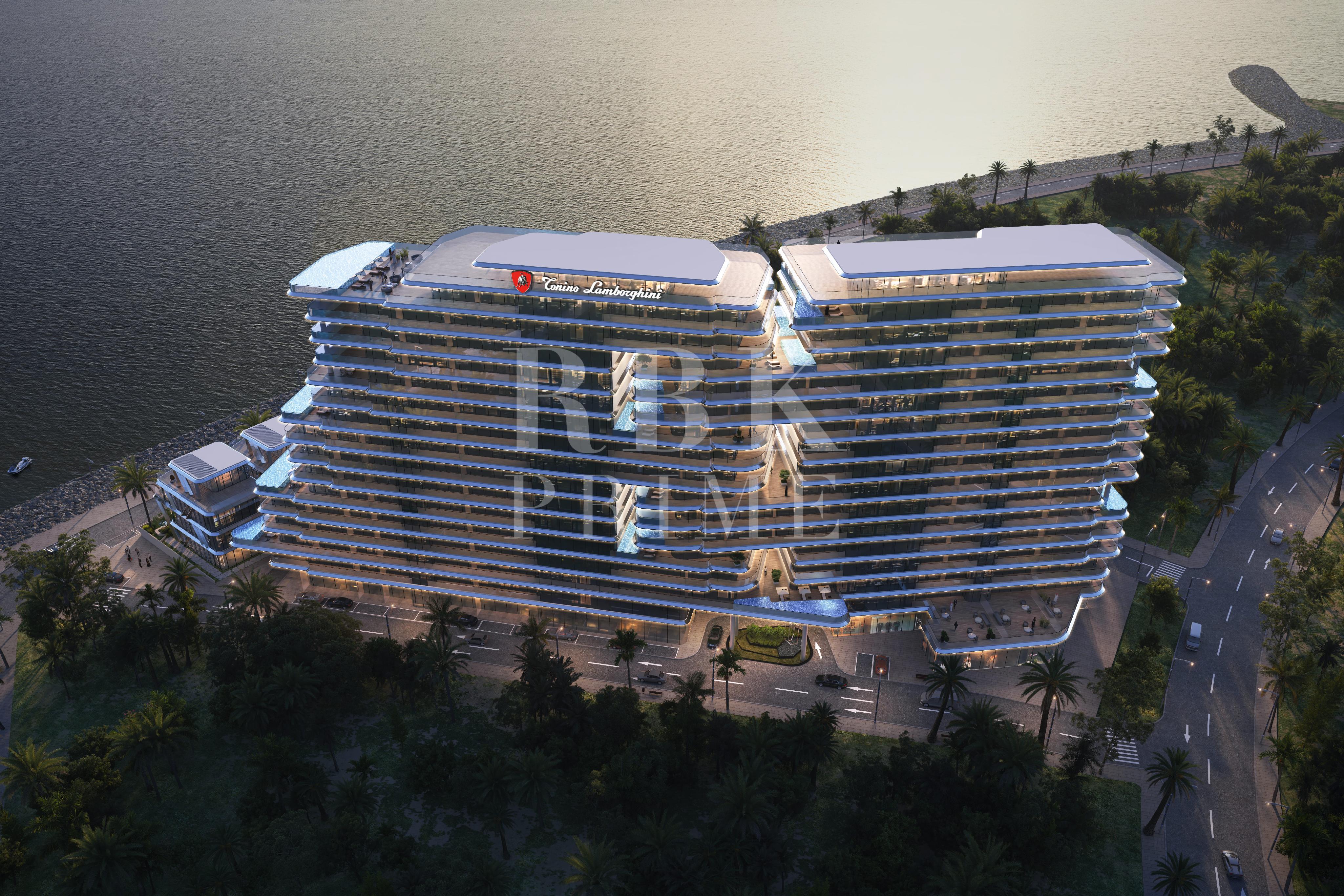 New development for sale facing the sea