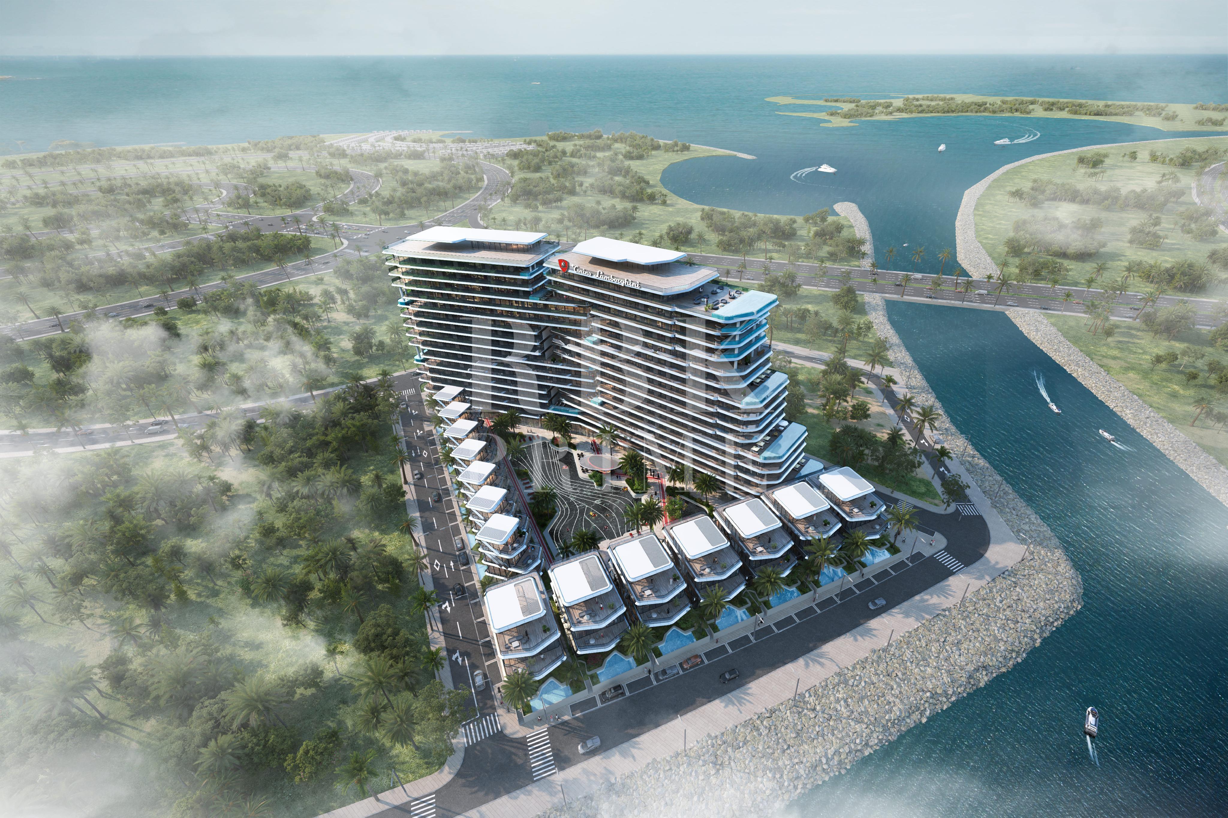 New development for sale facing the sea