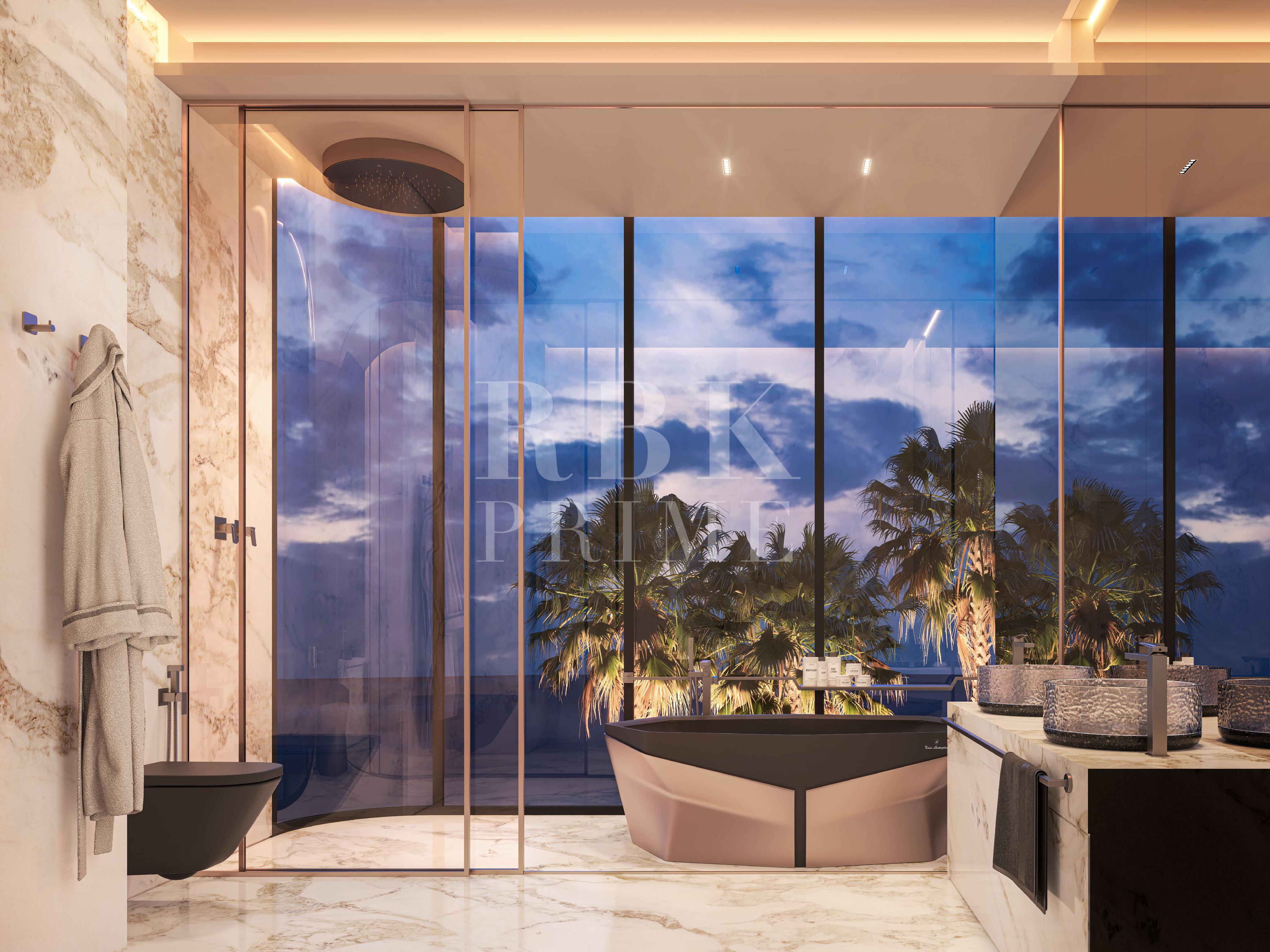 New development for sale facing the sea