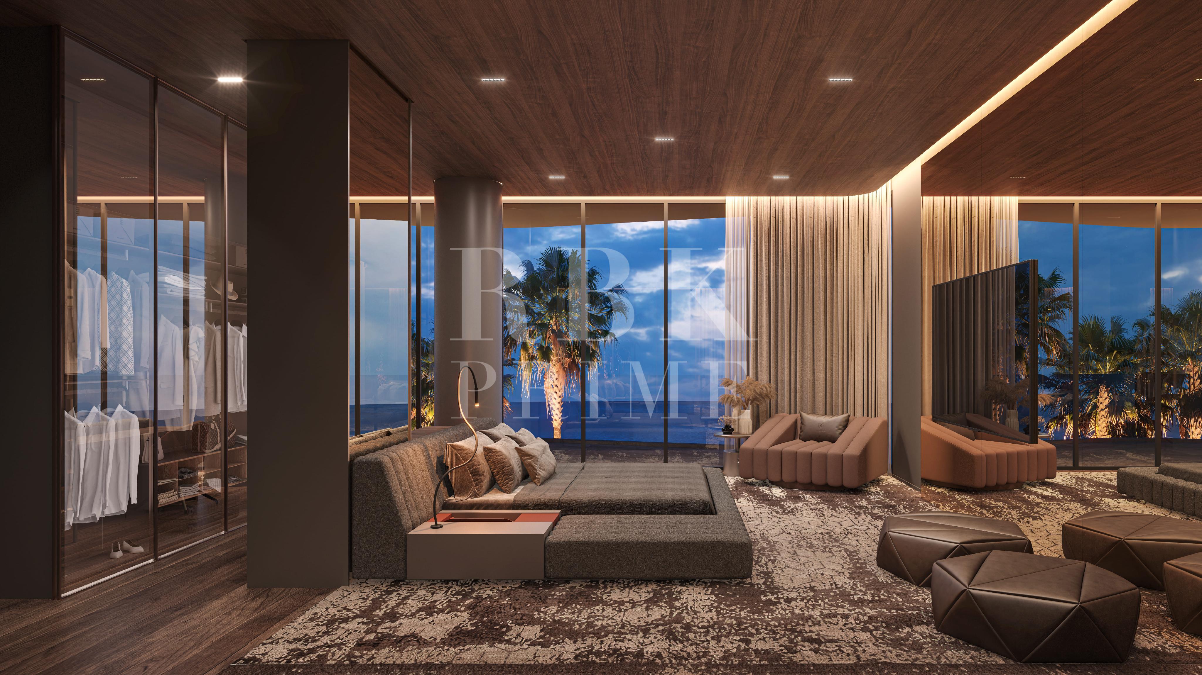 New development for sale facing the sea