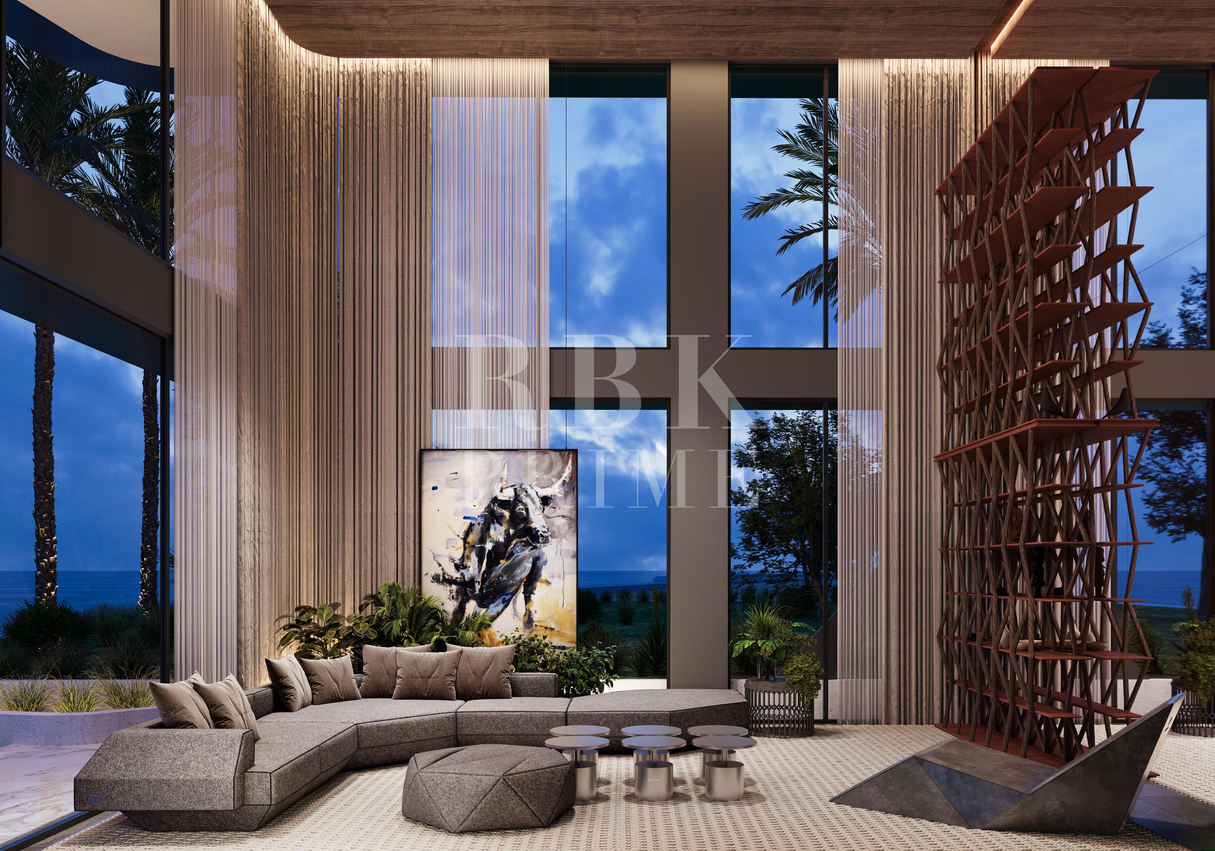 New development for sale facing the sea