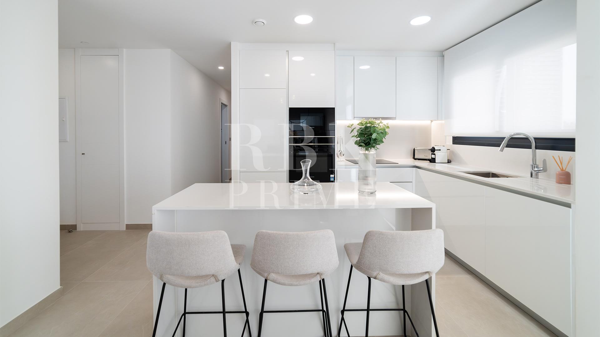 New build development with sea views in Benidorm, Alicante