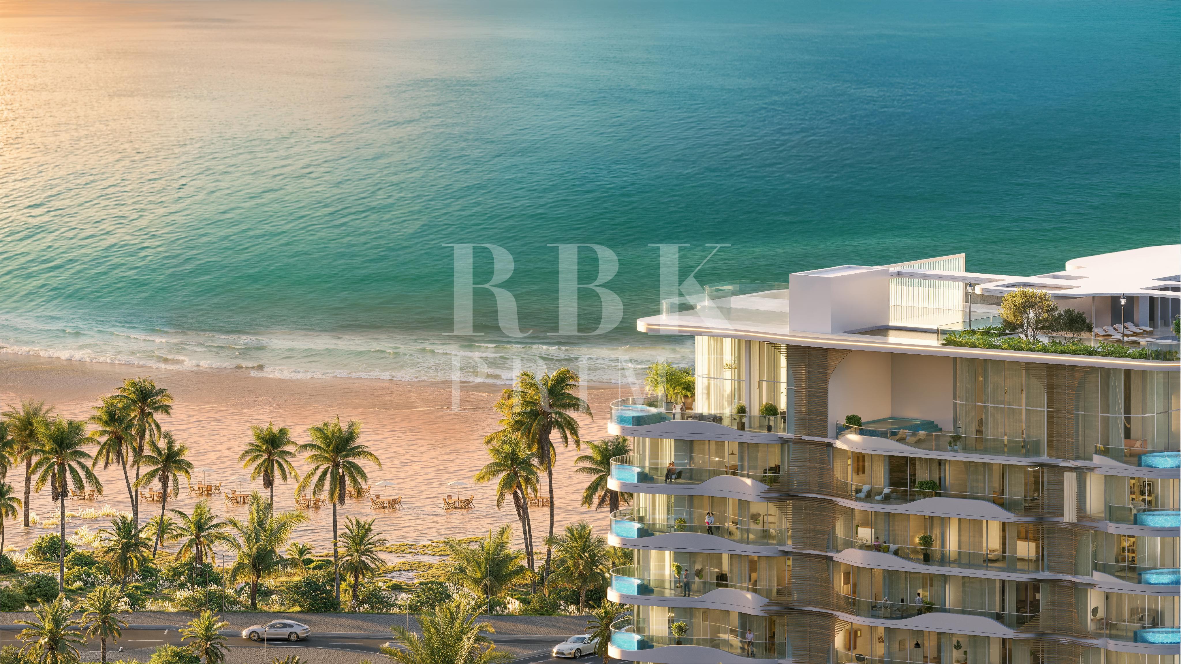 New development promotion for sale beachfront at Al Marjan Island