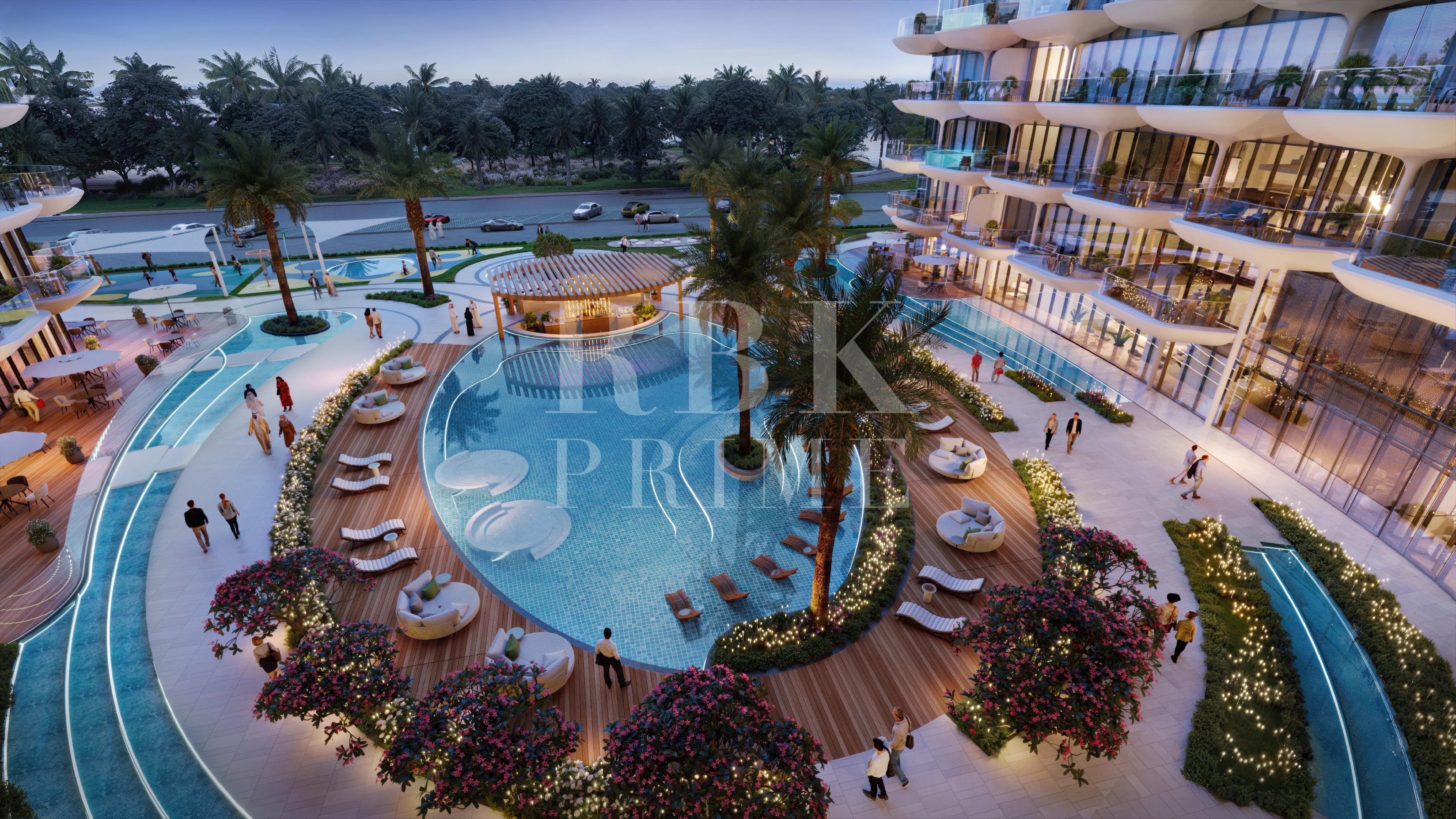 New development for sale facing the sea Marjan Dubai