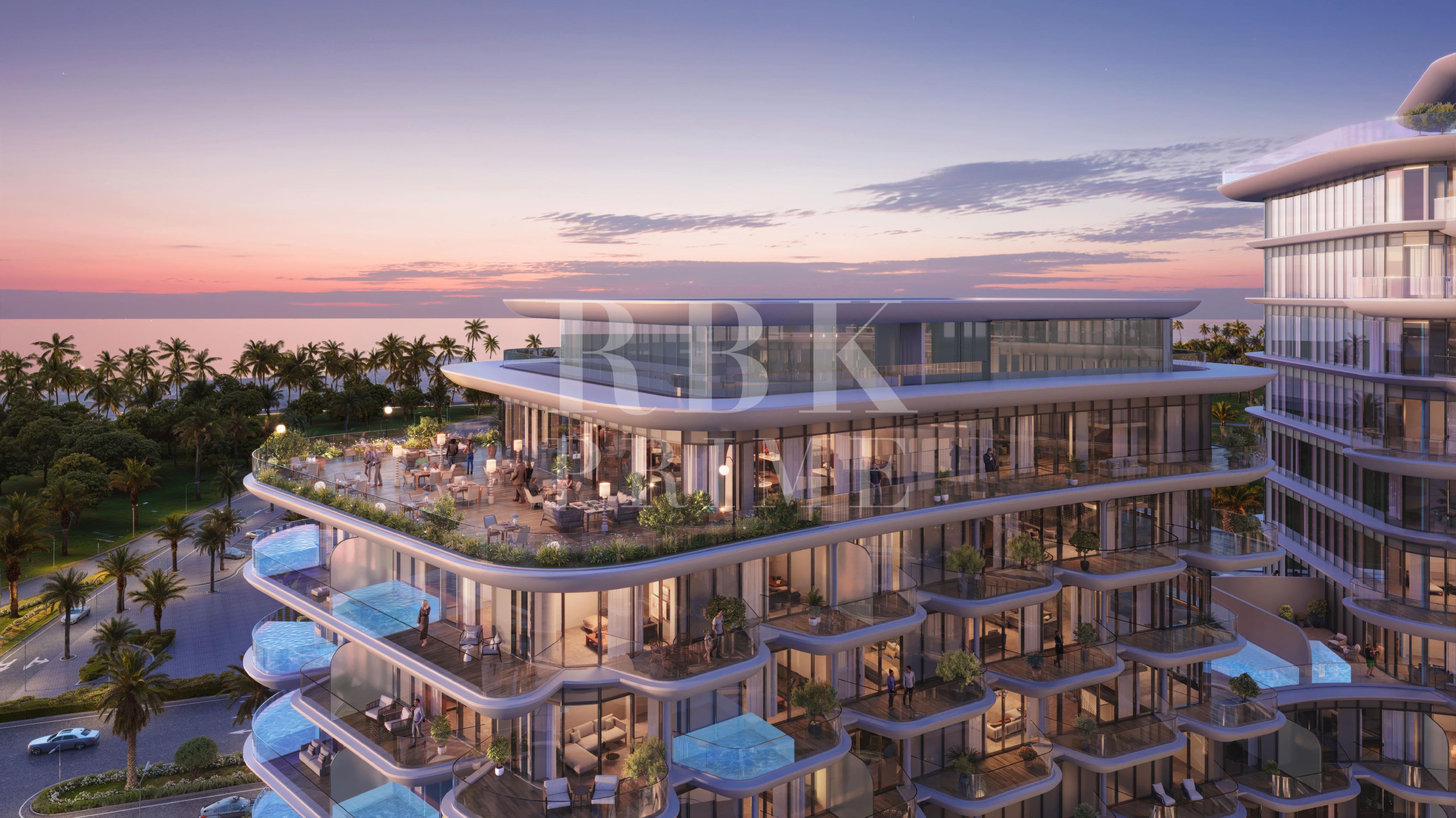 New development for sale facing the sea Marjan Dubai