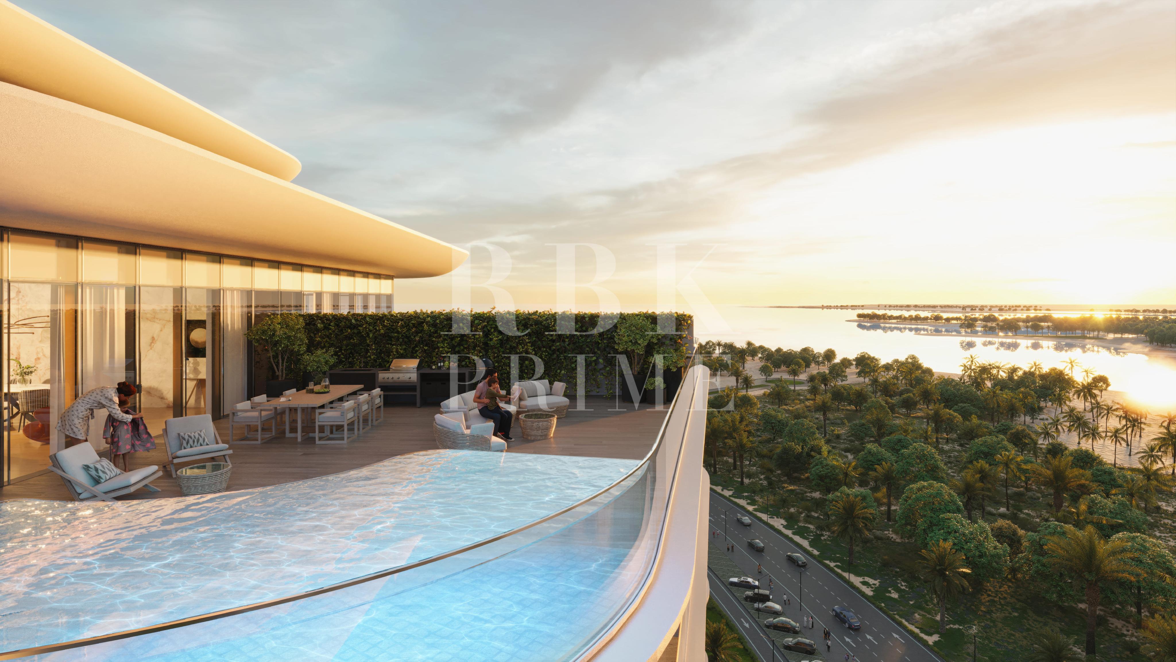 New development for sale facing the sea Marjan Dubai