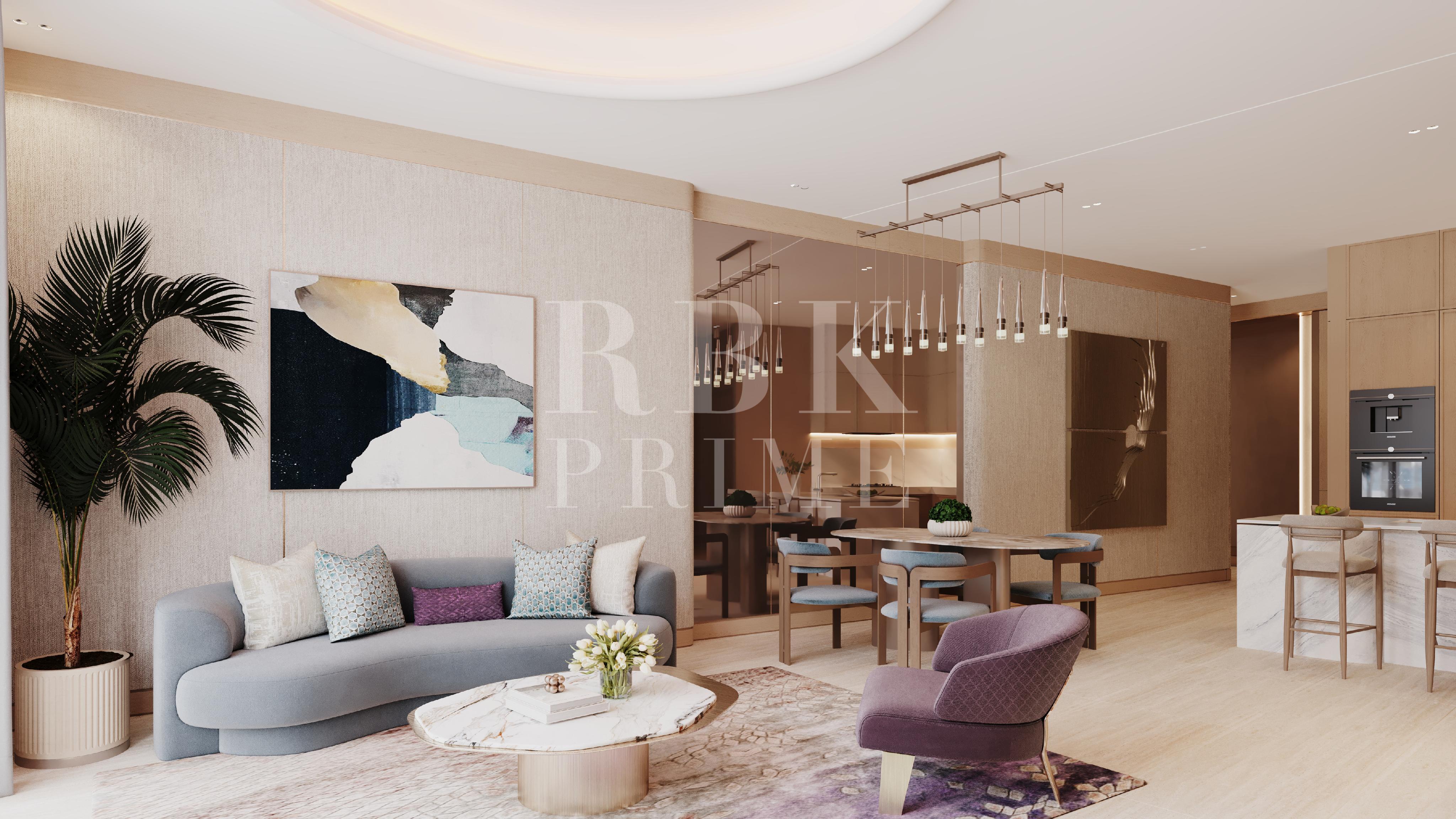 New development for sale facing the sea Marjan Dubai