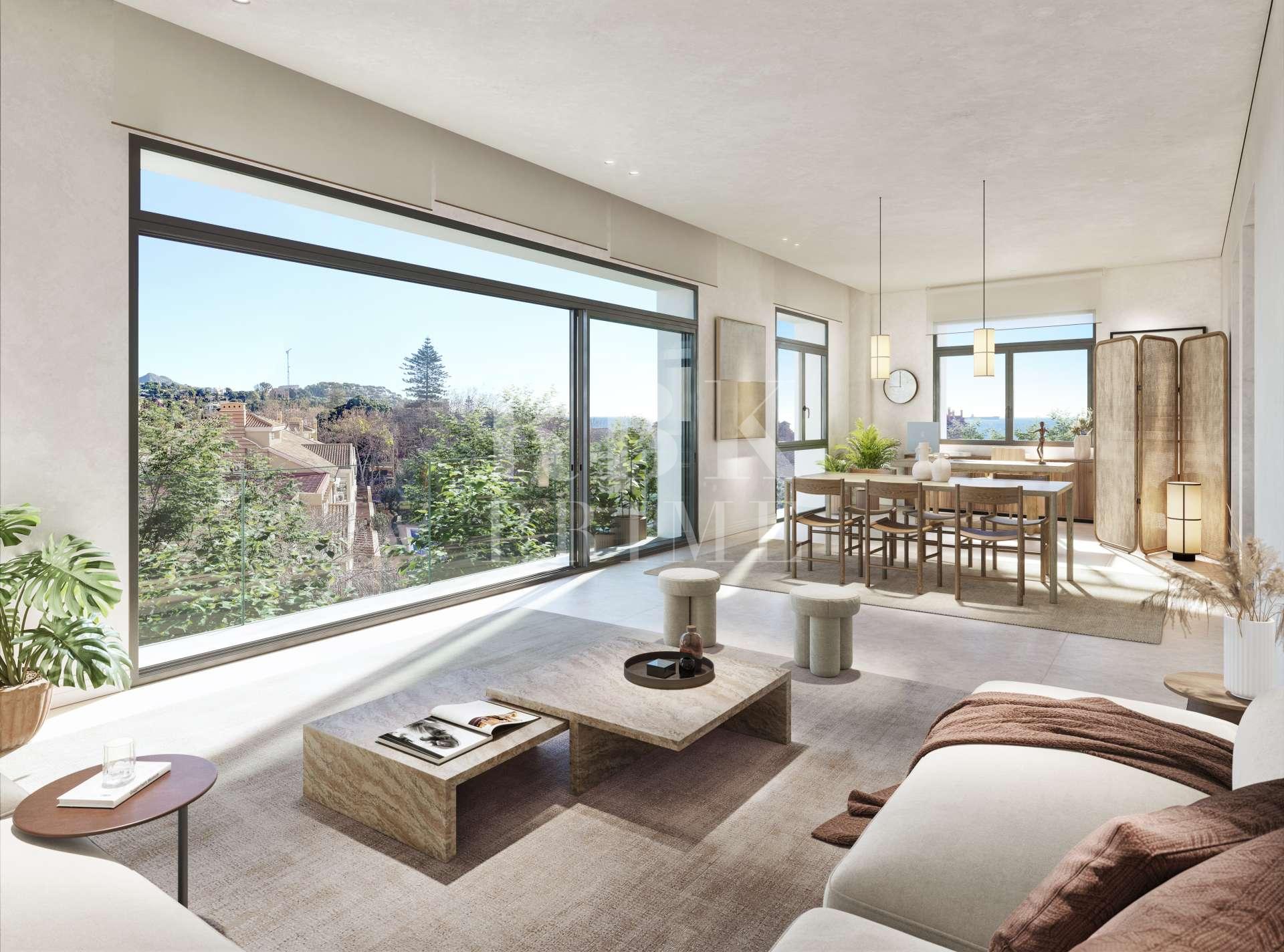 Exclusive new build residences in Malaga near the sea