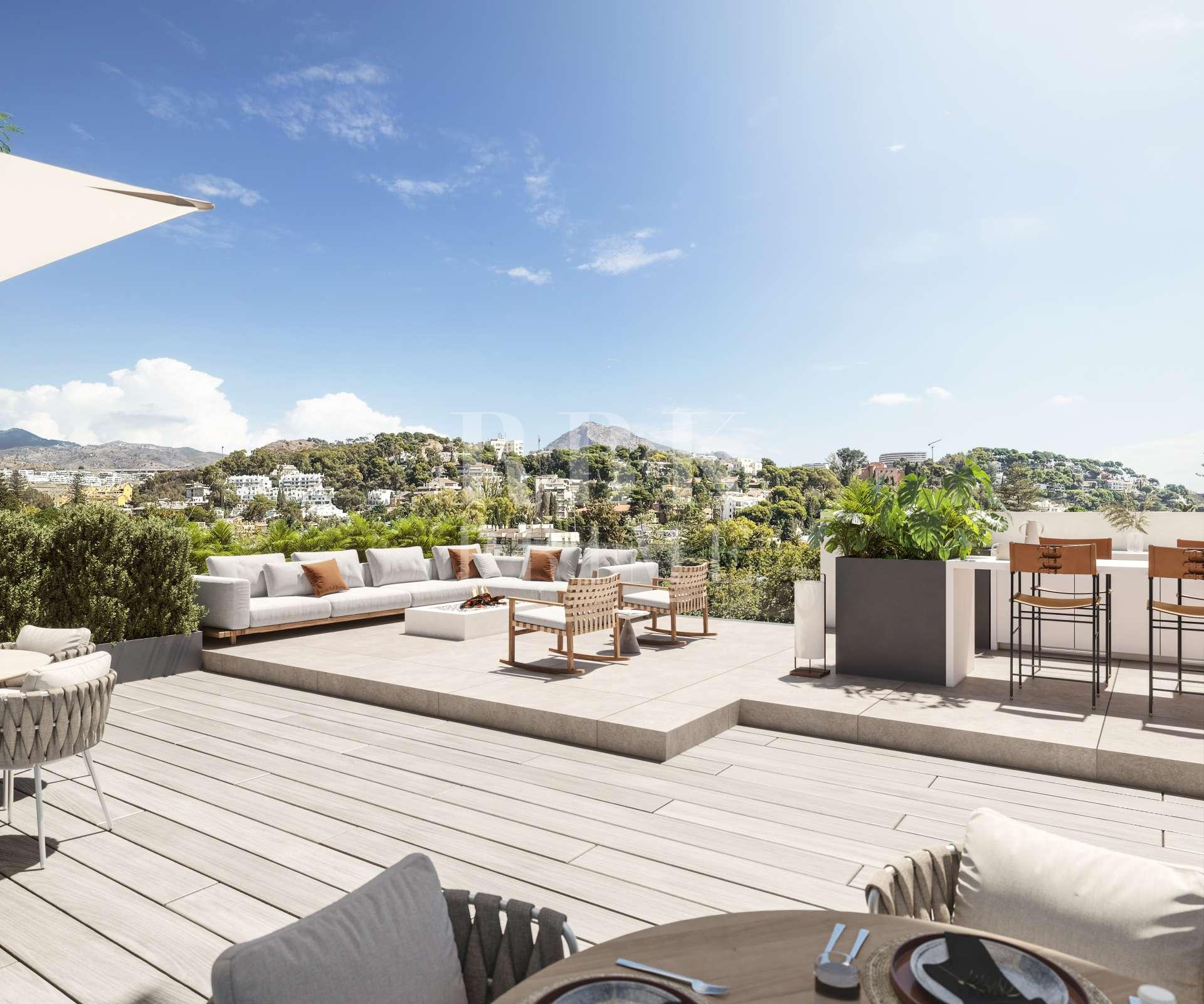 Exclusive new build residences in Malaga near the sea