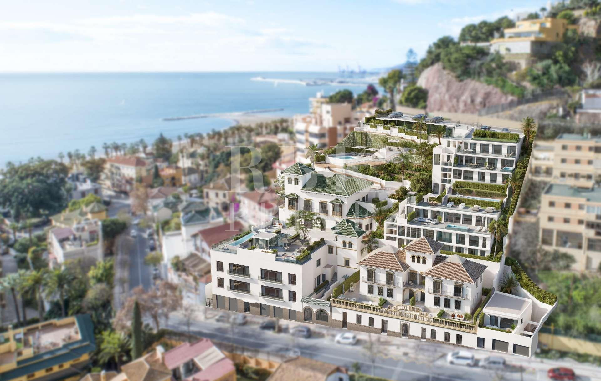 Exclusive new build residences in Malaga near the sea