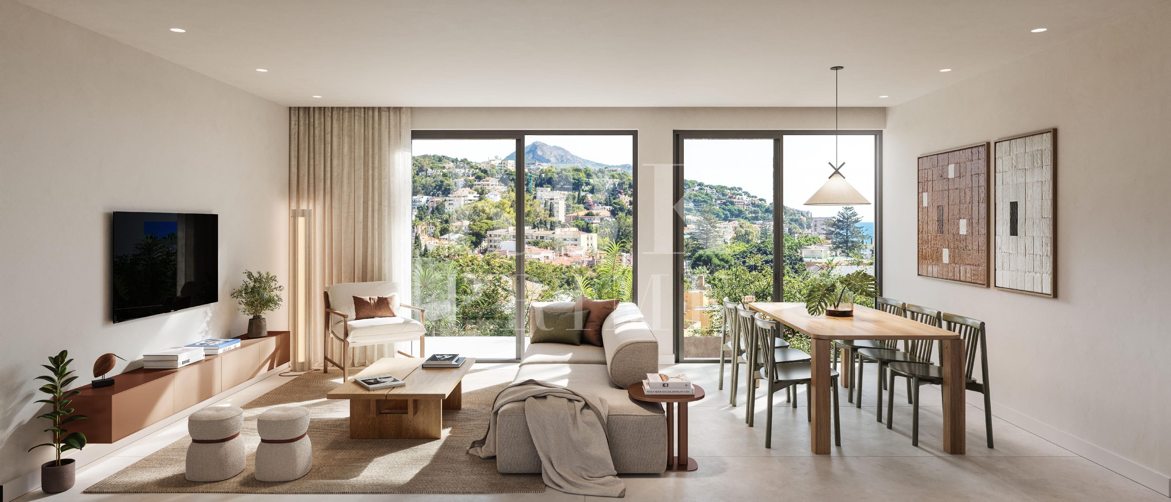 Exclusive new build residences in Malaga near the sea