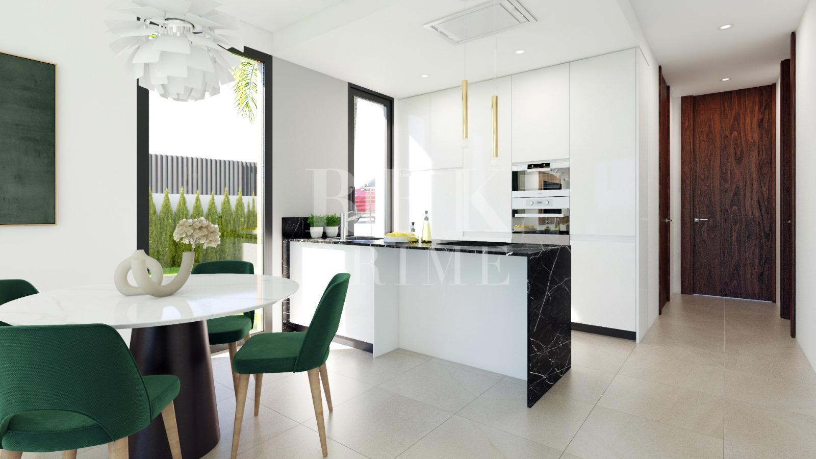 New construction promotion of semi-detached villas for sale in Finestrat