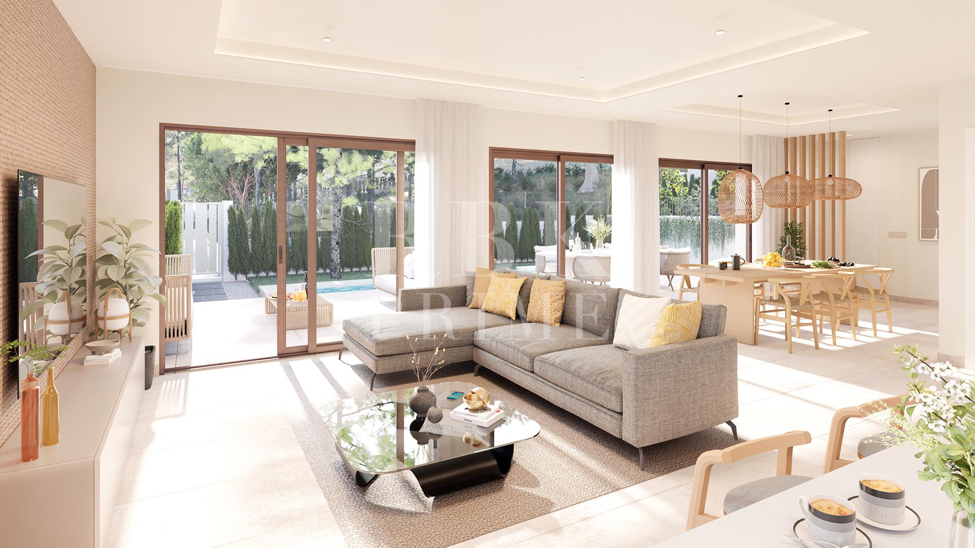 Neubauprojekt Luxusvillen in Peguera Mallorca