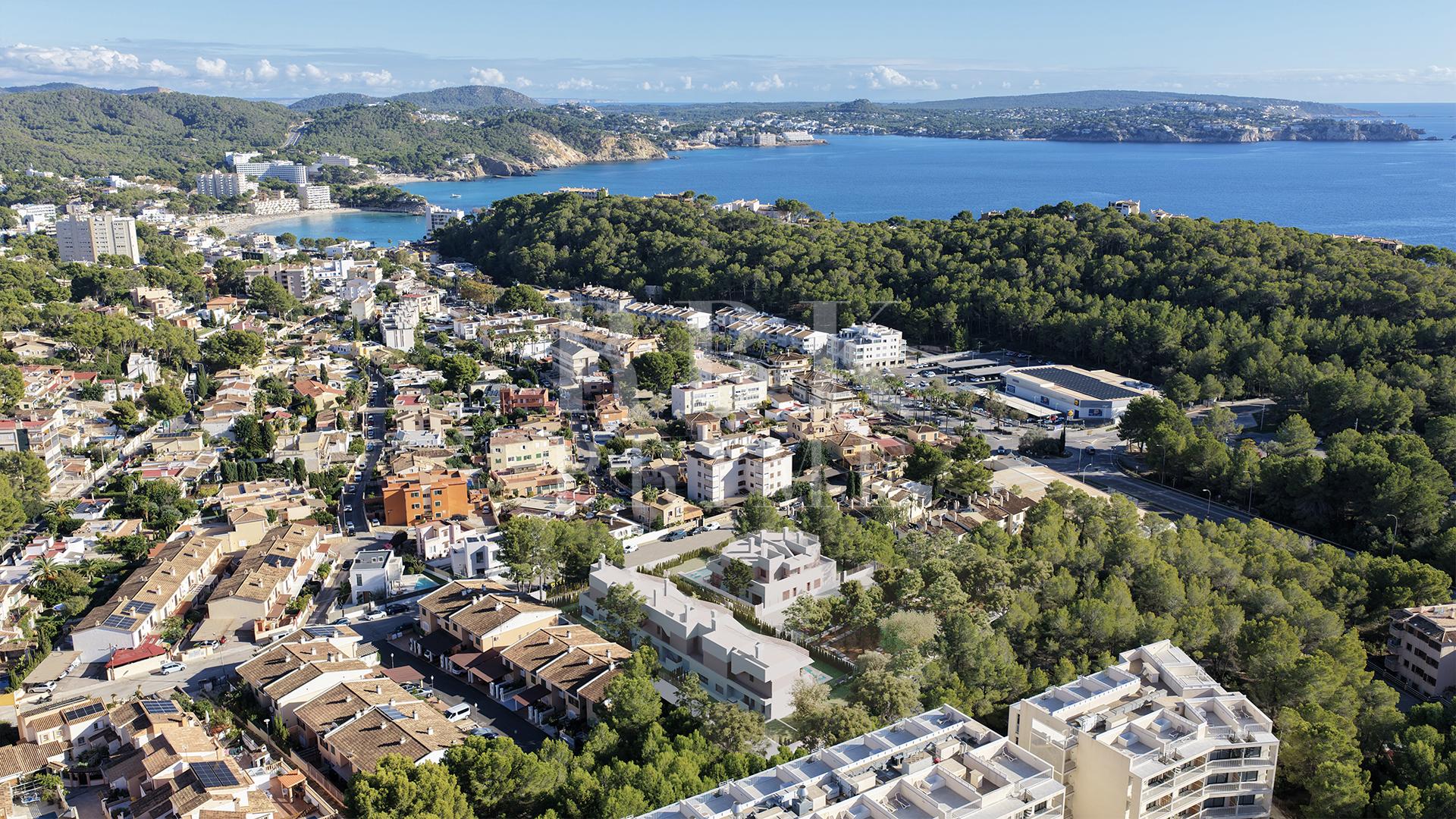 Neubauprojekt Luxusvillen in Peguera Mallorca