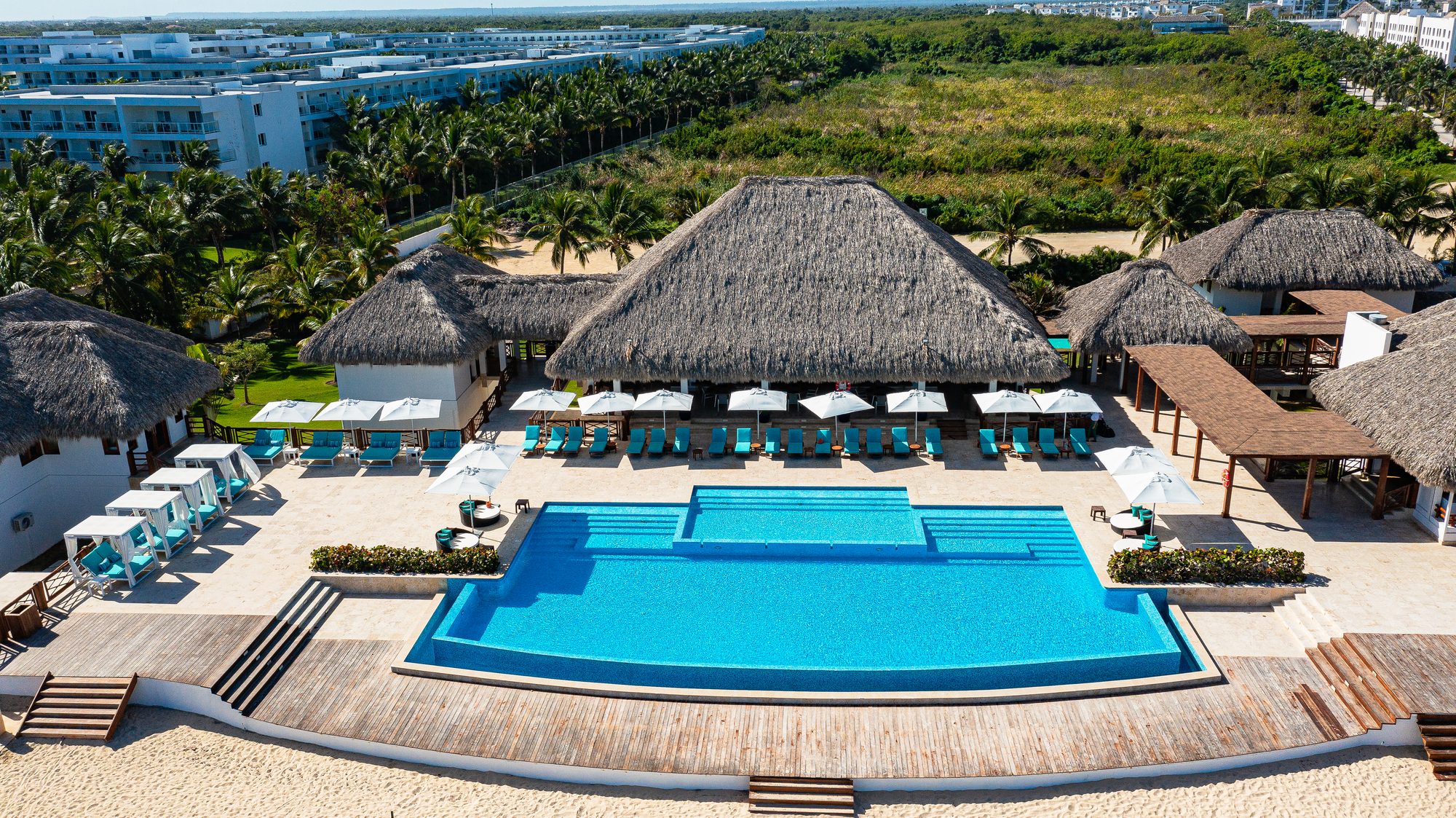 Zona deportiva y litoral de Cana Bay